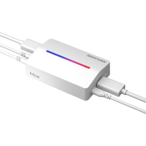 Fifine V3W, HDMI to USB-A capture card baltos spalvos - Image 3