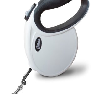 HILTON Smart dog M (20kg) - automatinis pavadėlis - balta-juoda - 4 m - Image 2