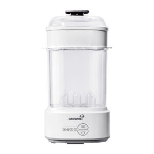 Grownsy bottle sterilizer with dryer gray