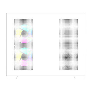 DarkFlash B275 PRO kompiuterio korpusas baltos spalvos + 6 ventiliatoriai - Image 4