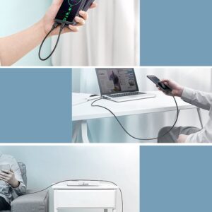 Ugreen US287 60115 USB-A / USB-C 2A kabelis 0.5m - juodos spalvos - Image 9