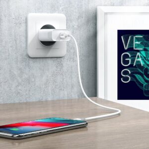 Ugreen US171 Lightning - USB-C MFi PD kabelis 20W 480Mb/s 1m - baltos spalvos - Image 4