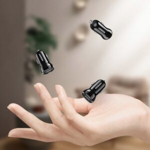 Ugreen car charger 2x USB 24W 4.8 A (2x 2.4 A) juodos spalvos (50875) - Image 4