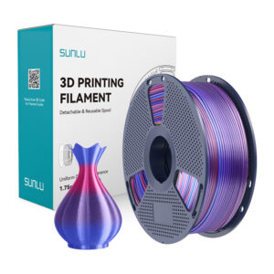Sunlu PLA+ Silk Filament Rainbow 02 - Image 1