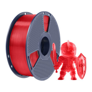Sunlu PLA+ Filament Transparent Red - Image 2