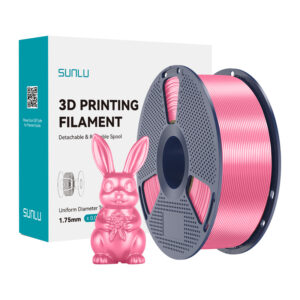 Sunlu PLA+ Silk Filament Pink