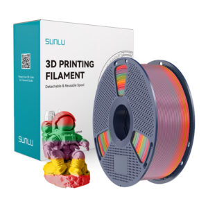 Sunlu PLA Filament Rainbow 01
