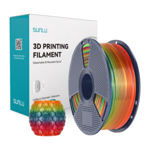 Sunlu PLA Transparent Rainbow 01 Filament - Image 1