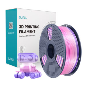 Sunlu PLA+ Silk Filament Rainbow 03