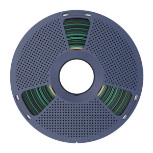 Sunlu PLA+ Silk Dual Color Filament juodos spalvos and Green - Image 3