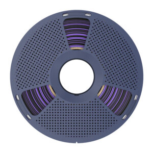 Sunlu PLA+ Silk Dual Color Filament juodos spalvos and Purple - Image 3