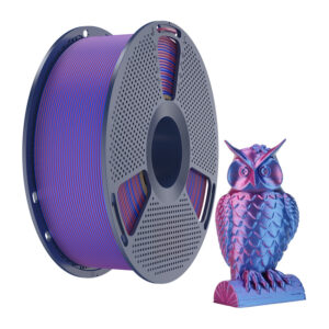 Sunlu PLA+ Silk Dual Color Filament Red and Blue - Image 2