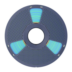 Sunlu PLA+ Silk Dual Color Filament blue-green - Image 3