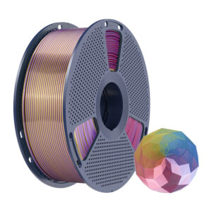 Sunlu PLA+ Silk Forth-Color Filament blue-purple-red-gold - Image 2