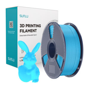 Filament Sunlu PLA Glow In The Dark niebieski