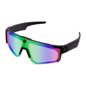 Colmi V06 AI Sports Sunglasses (Black with Blue Lenses) - Image 2