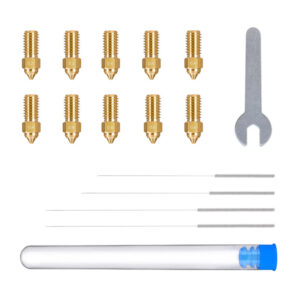 ELEGOO Neptune 4 / 4 Pro Brass Nozzle Set 0.2 mm x2, 0.4 mm x4, 0.6 mm x2, 0.8 mm x2