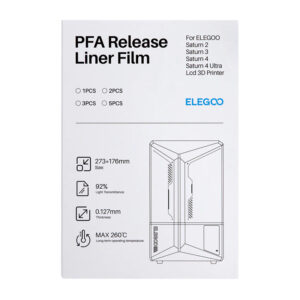 PFA film for ELEGOO Saturn 4 / Saturn 4 Ultra 5 pieces