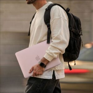 Tech-Protect SoftShell Apple MacBook NEO 13 2026 MATINIS BLUSH - Image 5