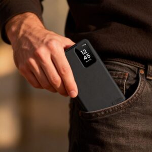Tech-Protect Smart Wallet Samsung Galaxy A57 5G matinės juodos spalvos - Image 5