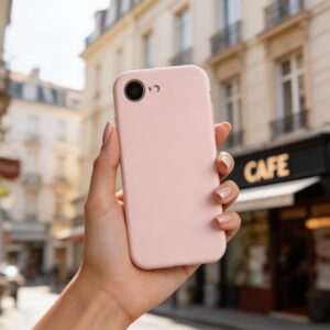 Tech-Protect SILICONE MagSafe Apple iPhone 16E / 17E PINK PEARL - Image 5