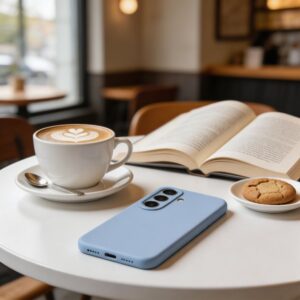 Tech-Protect Silicone MagSafe Samsung Galaxy S26 Sky mėlynos spalvos - Image 5