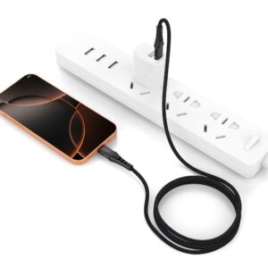 Tech-Protect UB11T ULTRABOOST TYPE-C KABELIS PD 240W / QC3.0 200CM JUODAS - Image 4