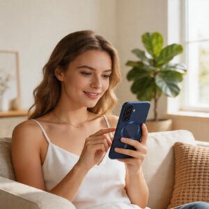 Tech-Protect MagFlex MagSafe Samsung Galaxy A57 5G TAMSIAI MĖLYNAS - Image 5