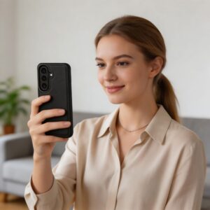 Tech-Protect Wallet MagSafe Samsung Galaxy S26 MATINIS JUODAS - Image 5