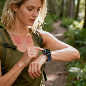 Tech-Protect NYLON PRO APPLE WATCH 8 / 9 / 10 / 11 / SE / ULTRA (44 / 45 / 46 / 49 MM) TAMSIAI MĖLYNA / MĖLYNA - Image 5