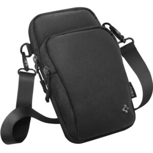 Spigen Klasden Universal Cross bag for Mobile, juodos spalvos