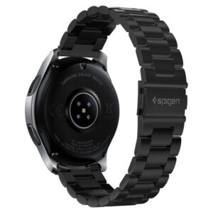 Spigen Modern Fit, juodos spalvos - Galaxy Watch 22mm - Image 3