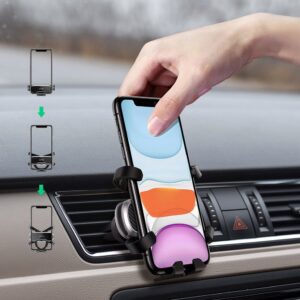 Ugreen gravity car phone holder juodos spalvos (80539) - Image 3