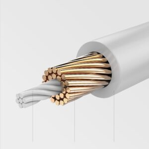 Ugreen flat kabelis internet network kabelis Ethernet patch cord RJ45 Cat 6 UTP 1000 Mbps 2 m juodos spalvos (50185) - Image 2