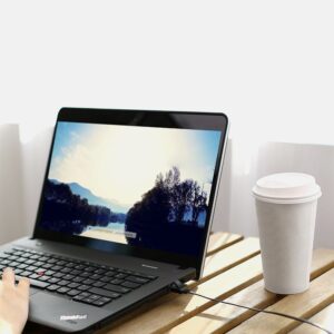 Ugreen flat kabelis internet network kabelis Ethernet patch cord RJ45 Cat 6 UTP 1000 Mbps 2 m juodos spalvos (50185) - Image 4