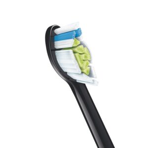 Philips HX6066/88 dantų šepetėlio galvutė 6 vnt Juoda - Image 3