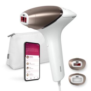 Philips Lumea Prestige BRI945/00 Plaukų šalinimo šviesa priemonė Intensyvaus pulso šviesa (IPL) Rožinė, Balta