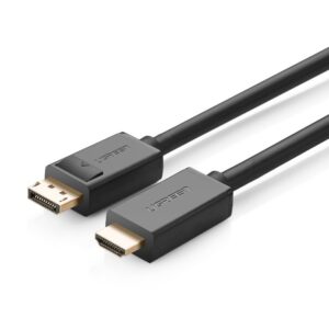 Ugreen unidirectional DisplayPort to HDMI Cable 4K 30Hz 32 AWG 2m juodos spalvos (DP101 10202) - Image 2