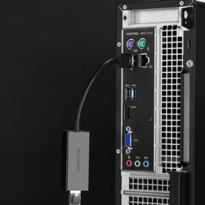 Ugreen external network card RJ45 - USB 2.0 100 Mbps Ethernet juodos spalvos (CR110 20254) - Image 6