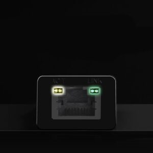 Ugreen external network card RJ45 - USB 2.0 100 Mbps Ethernet juodos spalvos (CR110 20254) - Image 9