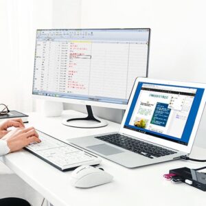 Ugreen switch box HUB switch 4x USB 3.2 Gen 1 USB splitter for two computers juodos spalvos (US216 30768) - Image 6