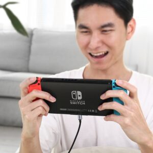 Ugreen US255 50125 USB-C (straight) / USB-C (angled) PD QC kabelis 60W 3A 2m - pilkos spalvos - Image 4