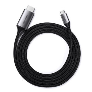 Ugreen kabelis HDMI kabelis - USB Type C 4K 60 Hz 1.5 m juodos spalvos-pilkos spalvos (MM142 50570) - Image 9