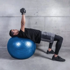 Wozinsky WGB65BL Exercise Ball, 65 cm, Blue - Image 6