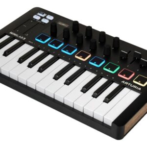 Arturia MiniLab 3 - MIDI valdymo klaviatūra, juoda - Image 3