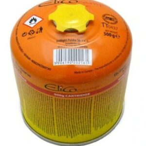 ELICO DUJŲ BALIONĖLIS 500g 7/16" KEMPINGO DUJOS / SRIEGIO VOŽTUVAS