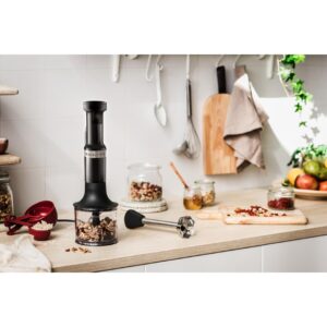 KitchenAid 5KHBV83EOB Panardinamas maišytuvas 180 W Juoda, Nerūdijančiojo plieno - Image 3
