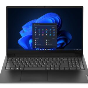 Lenovo V15 G4 AMN AMD Ryzen™ 3 7320U Knyginis kompiuteris 39,6 cm (15.6") „Full HD“ 16 GB LPDDR5-SDRAM 512 GB SSD Wi-Fi 5 (802.11ac) Anglų Juoda