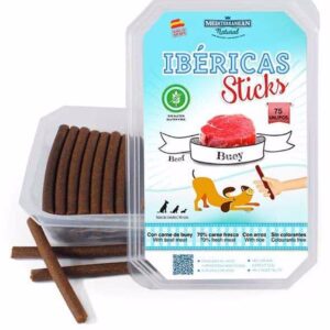 Skanėstas šunims Mediterranean Natural Ibéricas Sticks Dog Snack Beef su jautiena (75 vnt.), 1 vnt.