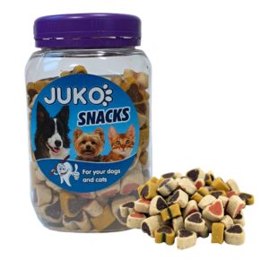 Mini Širdys Soft MIX JUKO Užkandžiai 280 g, 1 vnt.